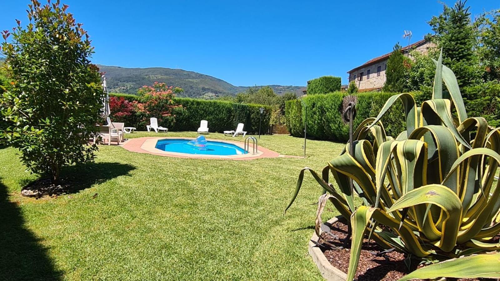 Casa Rural O Carballo Da Pedra La Caniza Ngoại thất bức ảnh