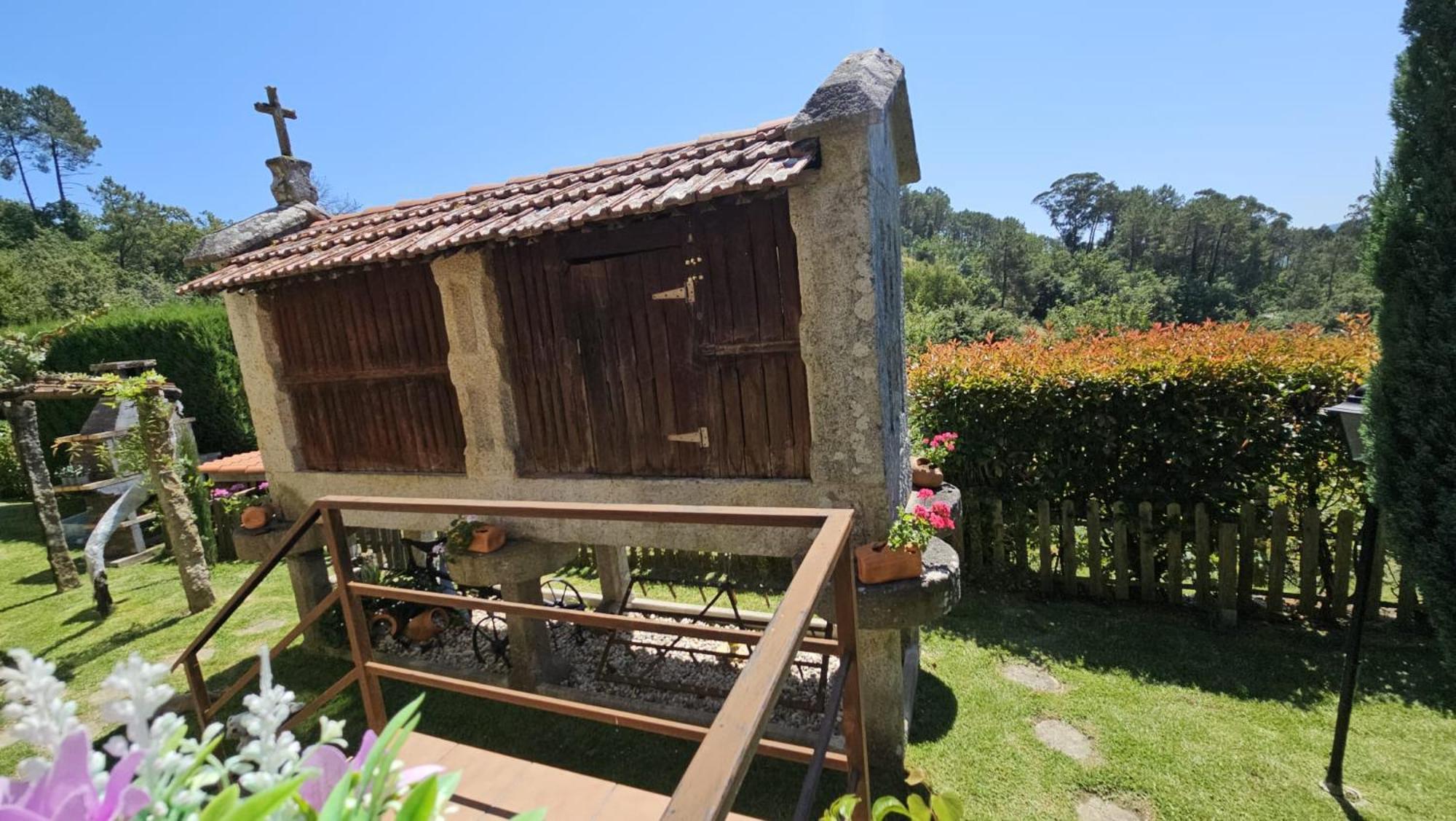 Casa Rural O Carballo Da Pedra La Caniza Ngoại thất bức ảnh