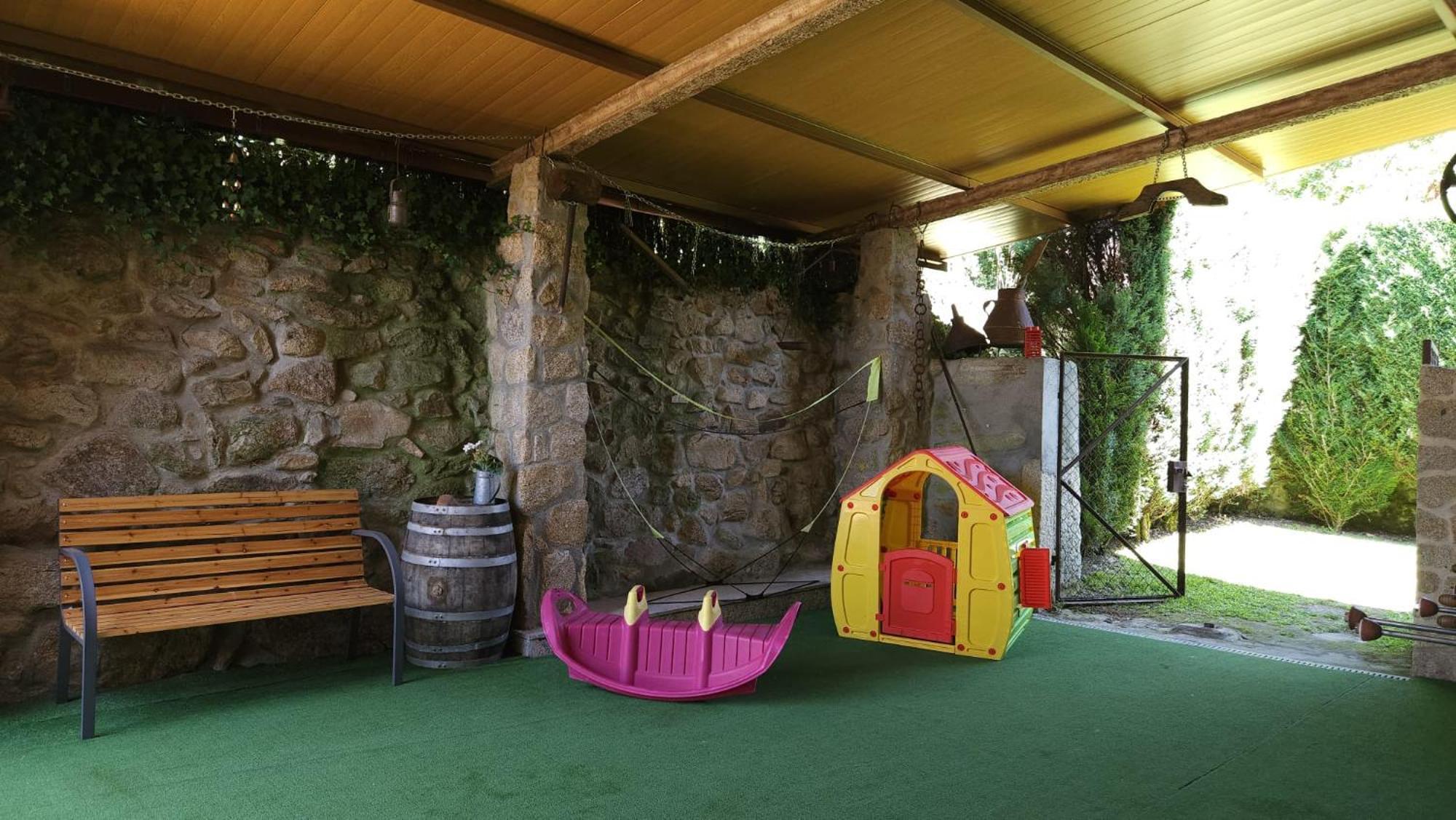 Casa Rural O Carballo Da Pedra La Caniza Ngoại thất bức ảnh