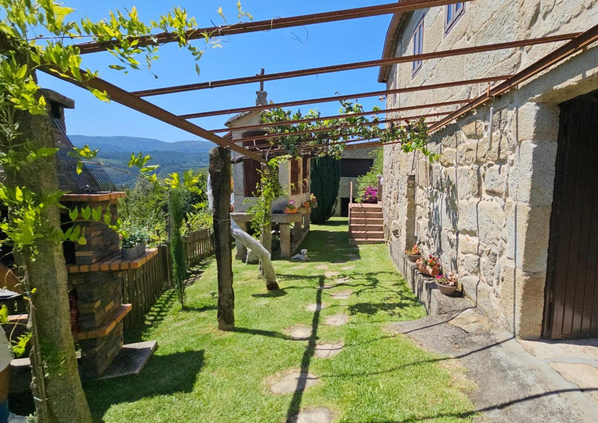 Casa Rural O Carballo Da Pedra La Caniza Ngoại thất bức ảnh